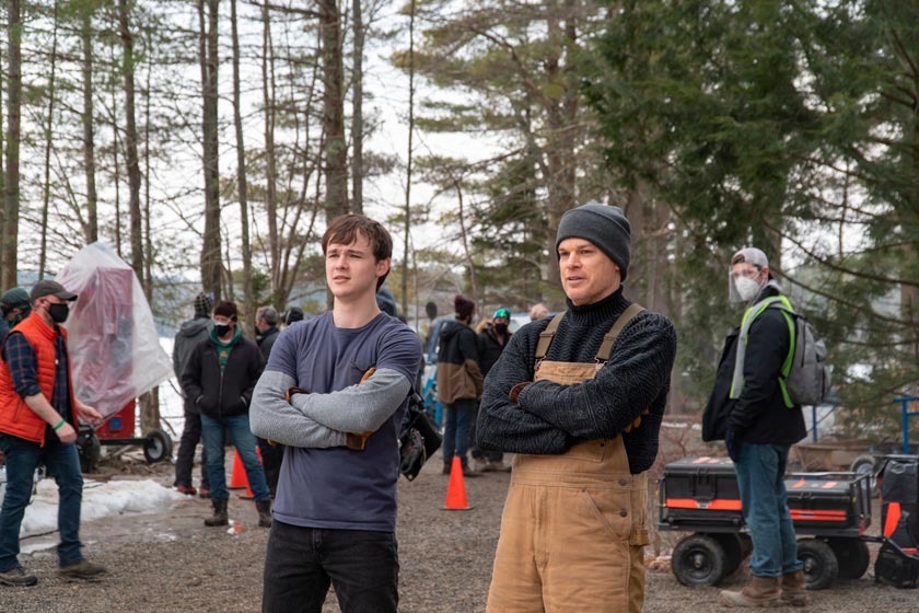 Появилось свежее фото со съёмок продолжения «Декстера» с главным героем и его сыном